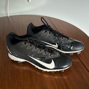 Nike Vapor UltraFly Keystone Baseball Cleats Black Mens Size 12